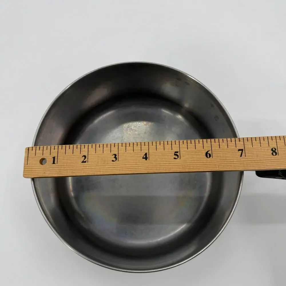 REVERE WARE Copper Bottom Stainless Steel 2 Quart Sauce Pan with lid D